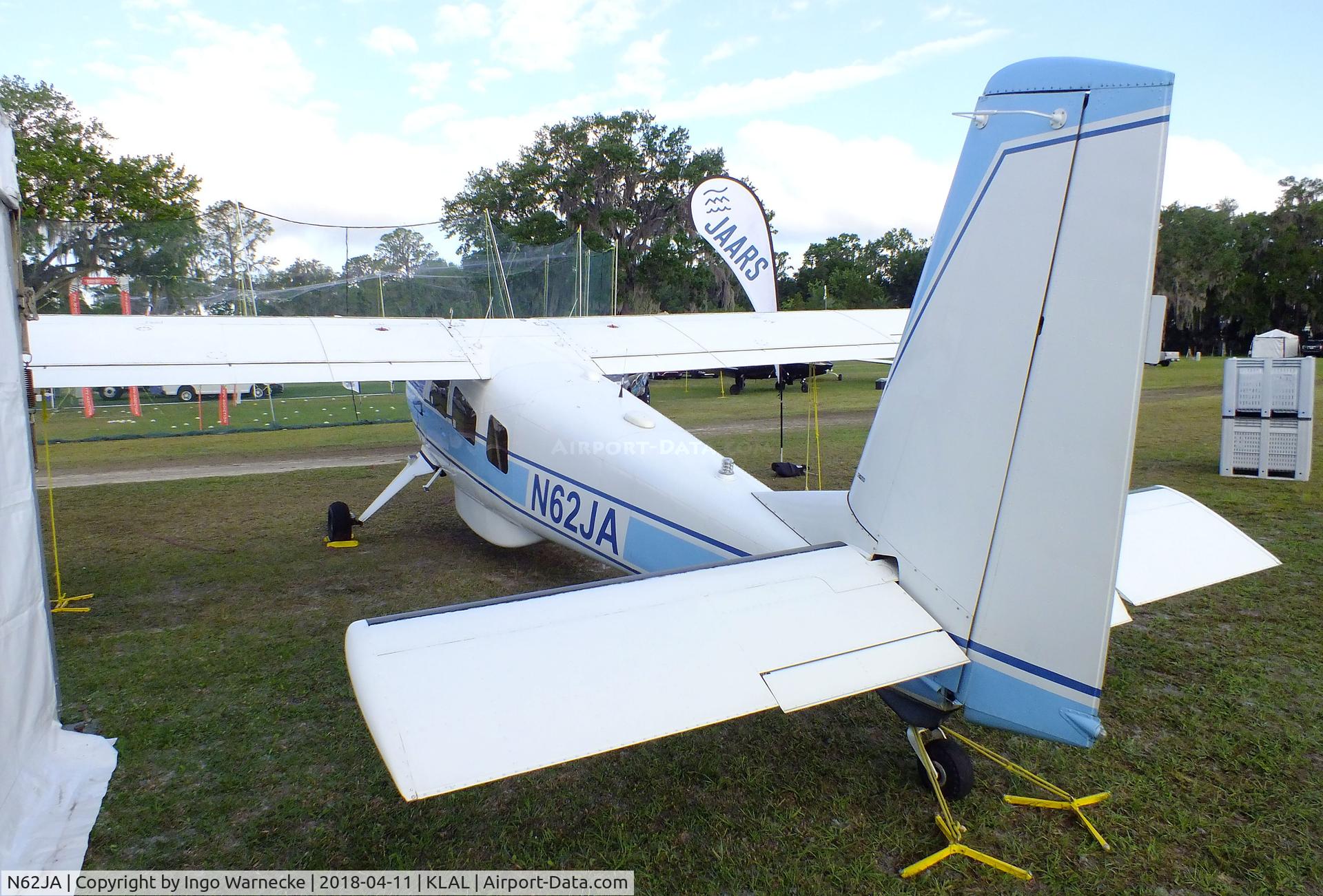 N62JA, 1972 Helio H-295-1400 Super Courier C/N 1443, Helio H-295-1400 Super Courier at 2018 Sun 'n Fun, Lakeland FL