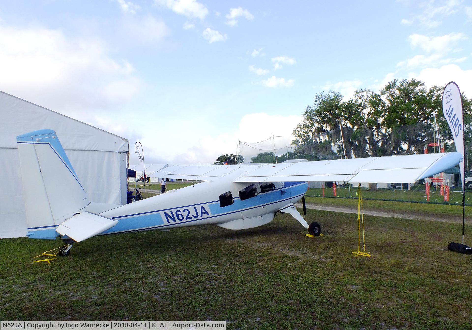 N62JA, 1972 Helio H-295-1400 Super Courier C/N 1443, Helio H-295-1400 Super Courier at 2018 Sun 'n Fun, Lakeland FL