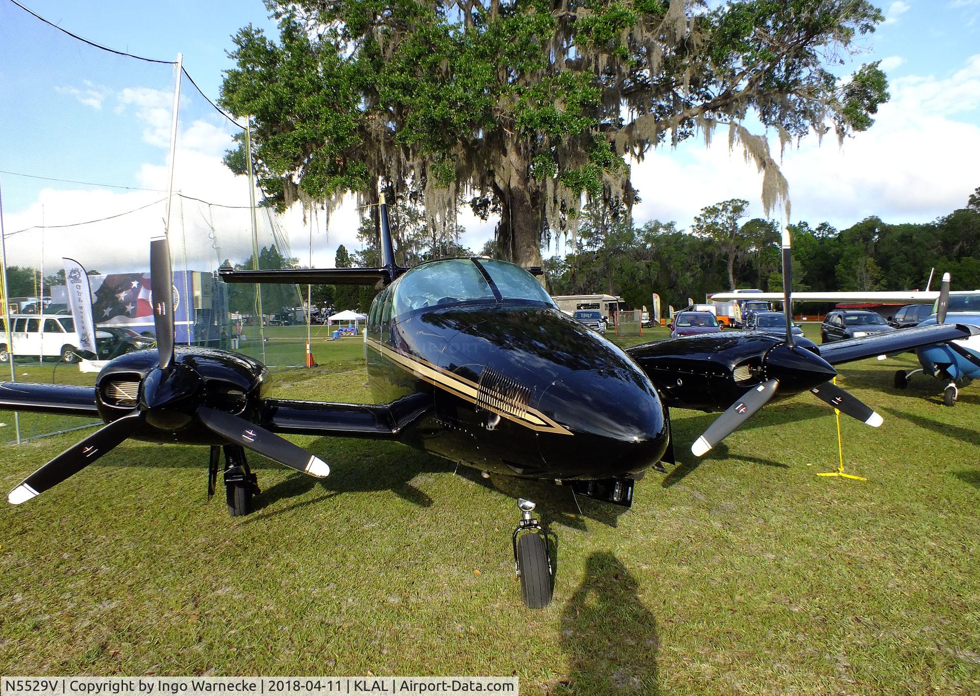 N5529V, 1984 Cessna T303 Crusader C/N T30300303, Cessna T303 Crusader at 2018 Sun 'n Fun, Lakeland FL