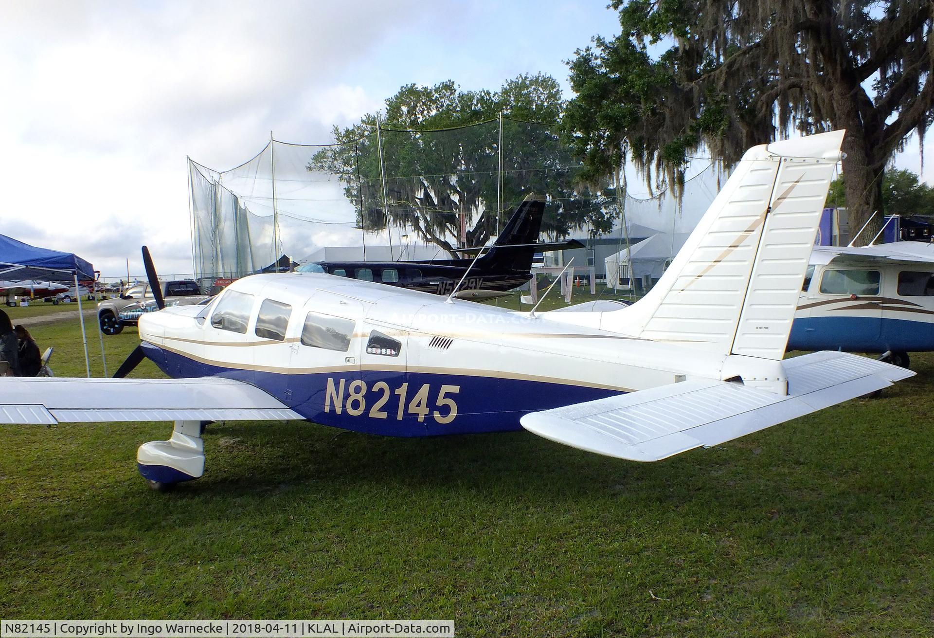 N82145, 1980 Piper PA-32-301 Saratoga C/N 32-8006029, Piper PA-32-301 Saratoga at 2018 Sun 'n Fun, Lakeland FL