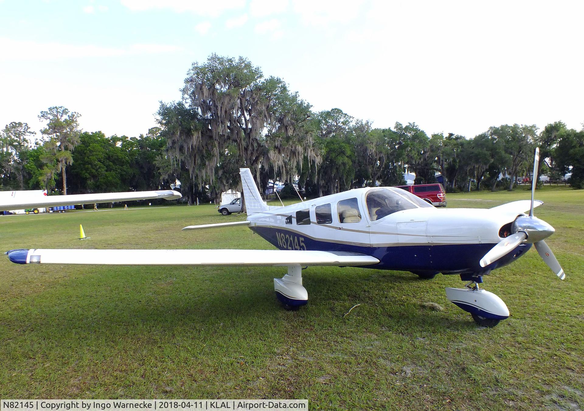 N82145, 1980 Piper PA-32-301 Saratoga C/N 32-8006029, Piper PA-32-301 Saratoga at 2018 Sun 'n Fun, Lakeland FL