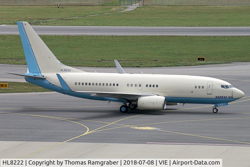 HL8222, 2009 Boeing 737-7B5 C/N 37660, Korean Air Boeing 737-700BBJ