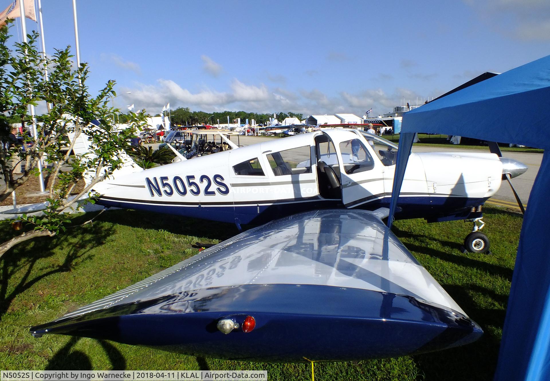 N5052S, 1970 Piper PA-28R-200 C/N 28R-35805, Piper PA-28R-200 Arrow at 2018 Sun 'n Fun, Lakeland FL