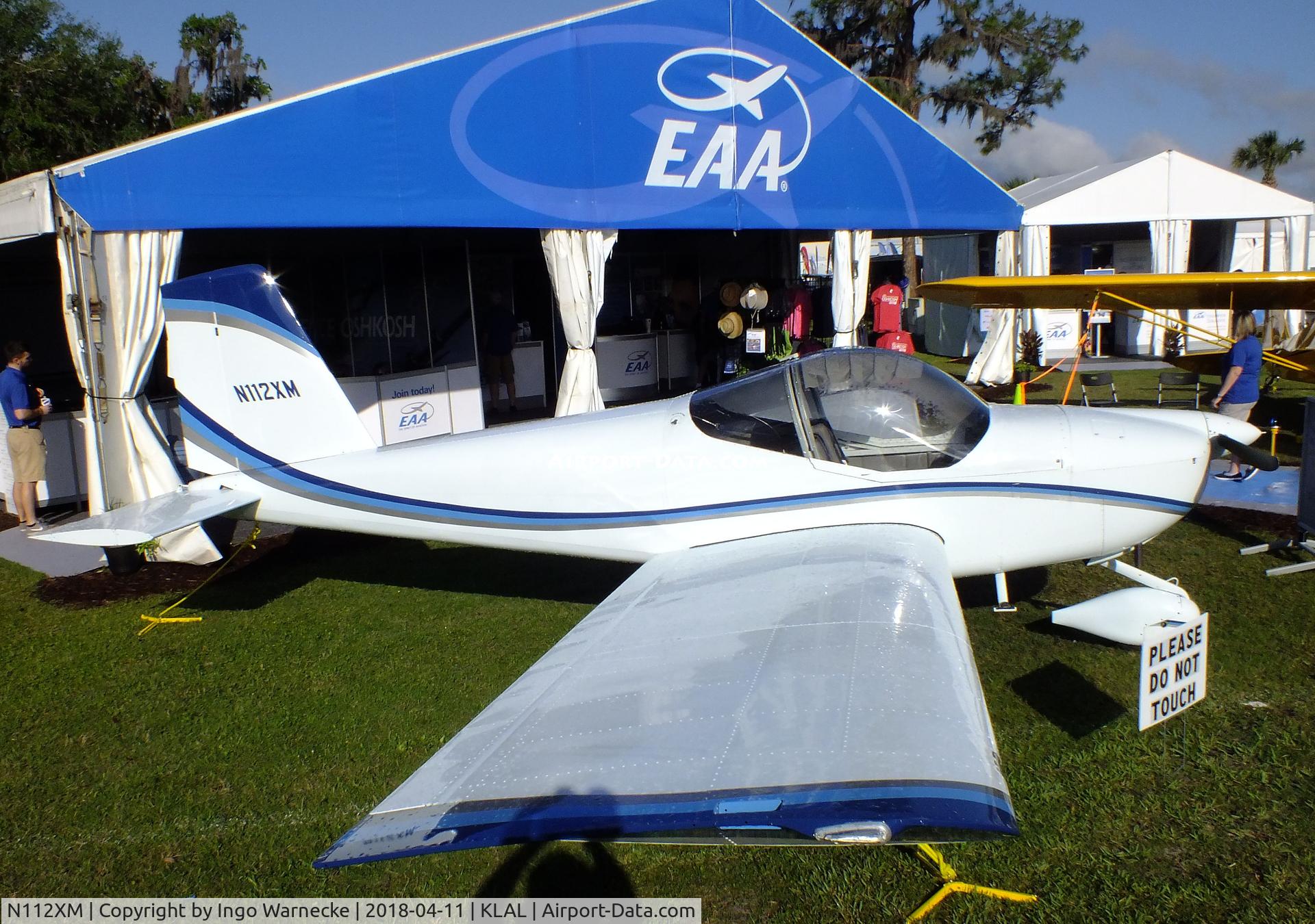 N112XM, 2015 Vans RV-12 C/N 120875, Vans RV-12 at 2018 Sun 'n Fun, Lakeland FL