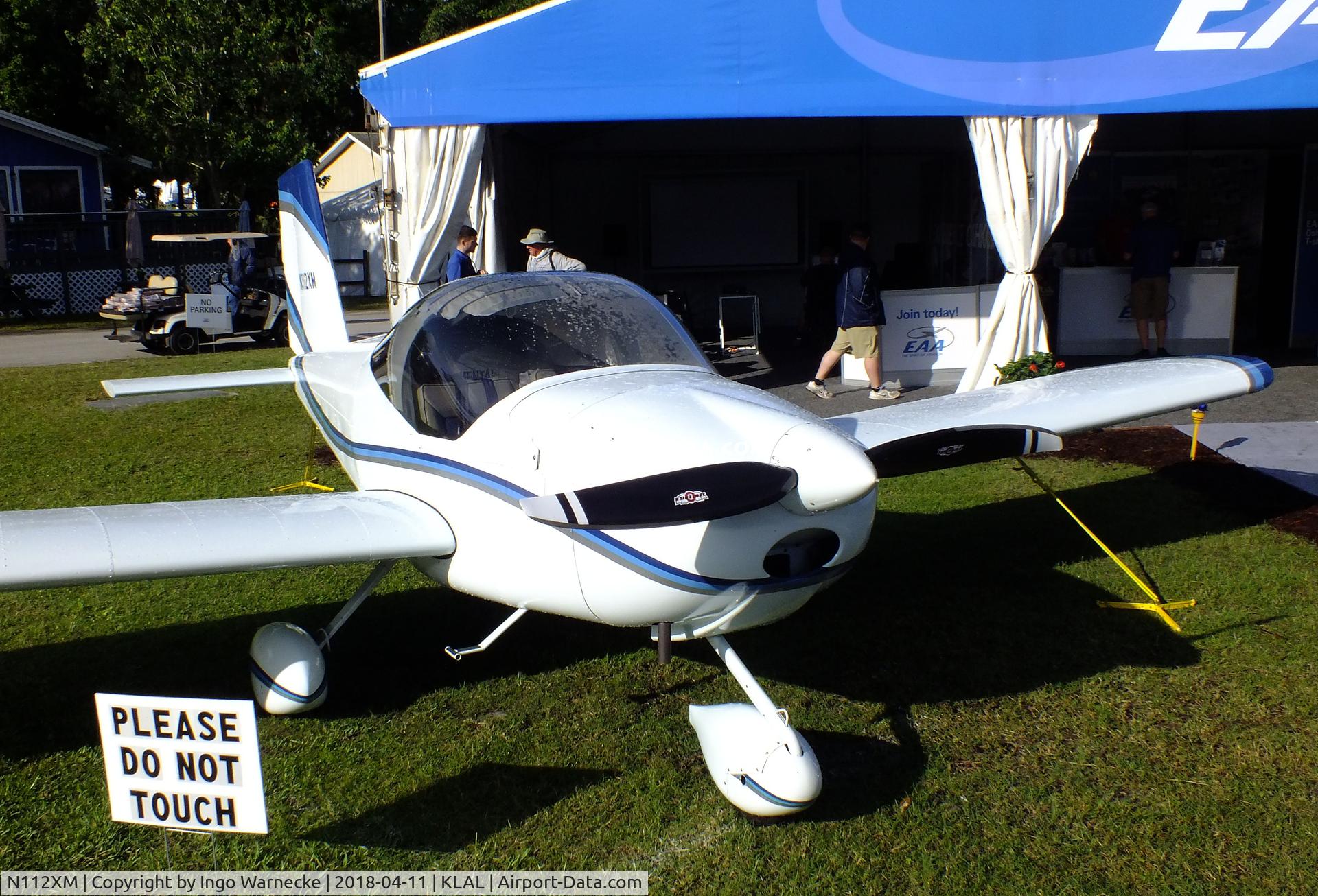 N112XM, 2015 Vans RV-12 C/N 120875, Vans RV-12 at 2018 Sun 'n Fun, Lakeland FL