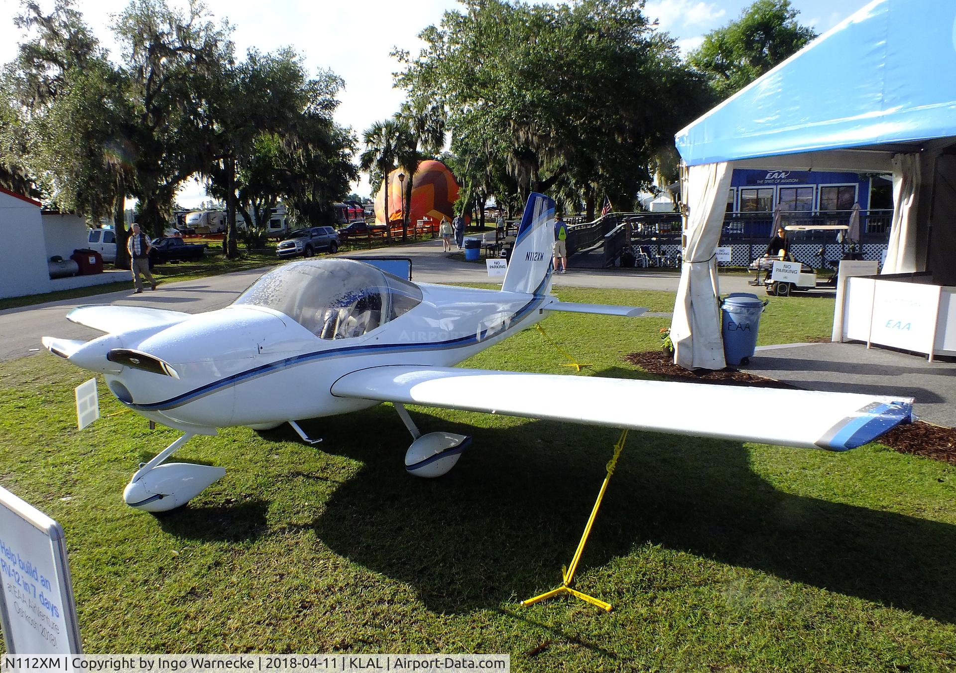 N112XM, 2015 Vans RV-12 C/N 120875, Vans RV-12 at 2018 Sun 'n Fun, Lakeland FL