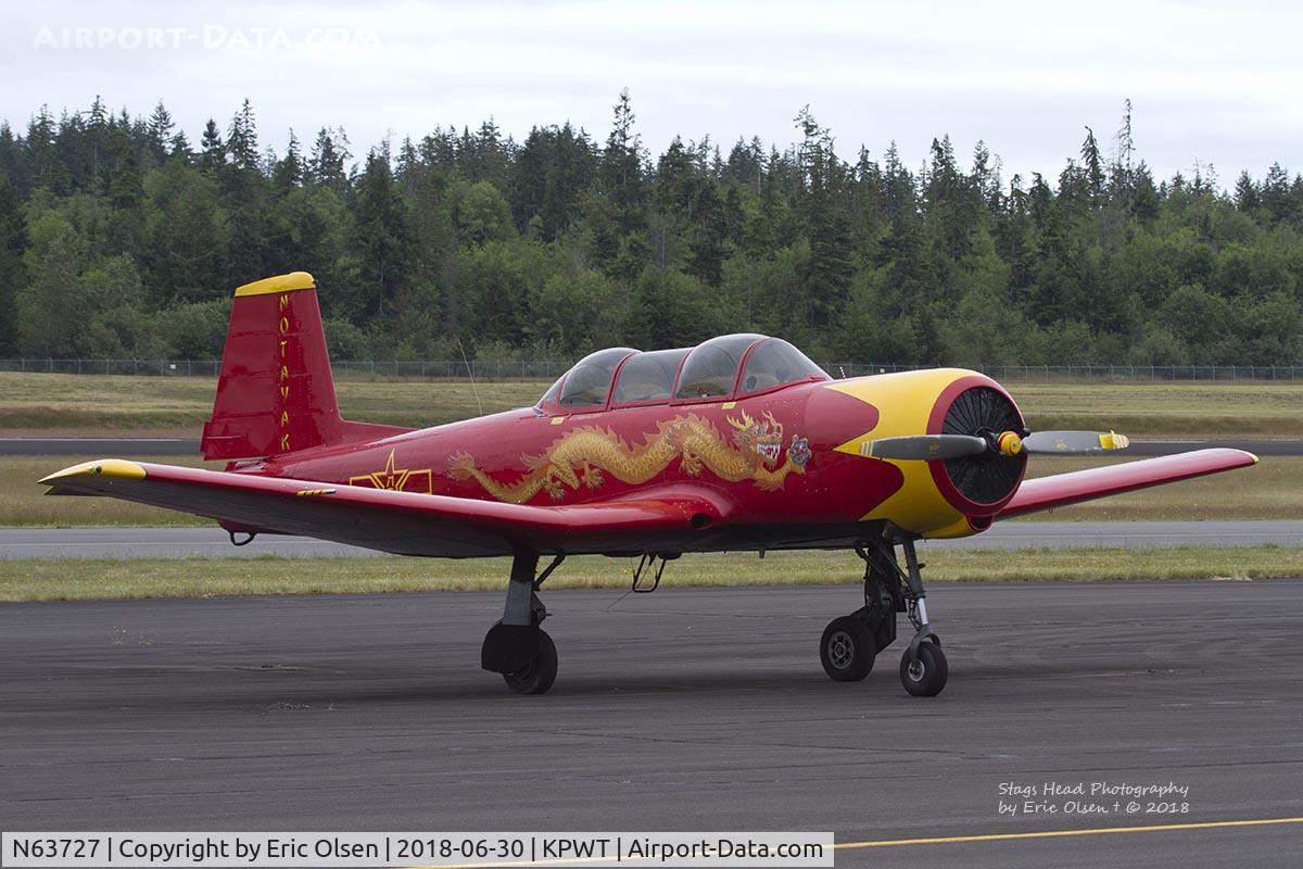 N63727, 1977 Nanchang CJ-6A C/N 1832035, CJ-6A at Bremerton