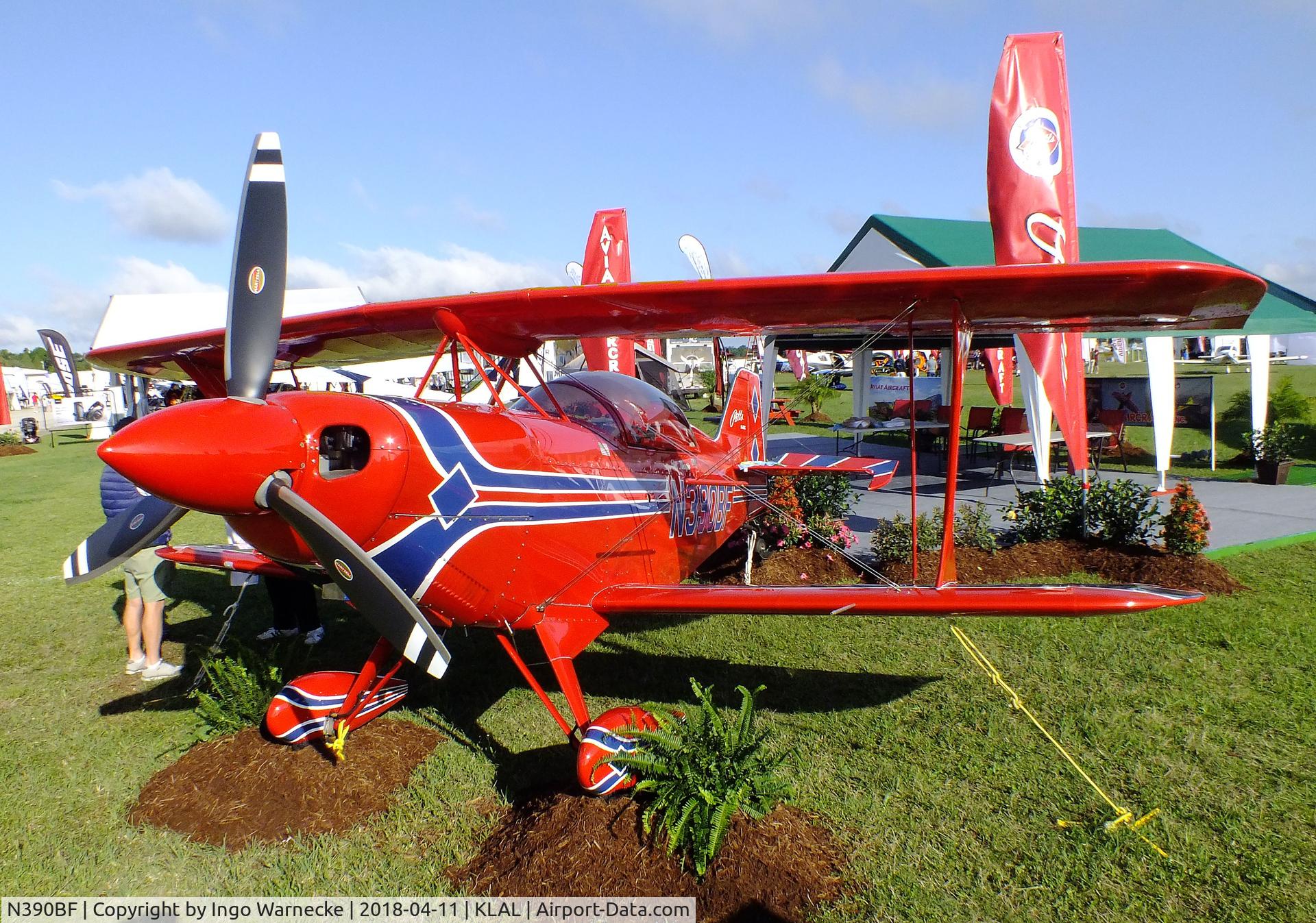 N390BF, Aviat Pitts S-2C Special C/N 6086, Aviat Pitts S-2C Special at 2018 Sun 'n Fun, Lakeland FL