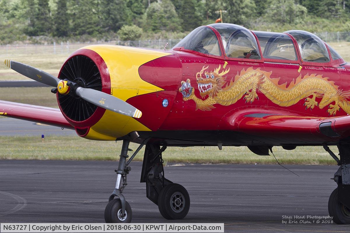 N63727, 1977 Nanchang CJ-6A C/N 1832035, CJ-6A at Bremerton