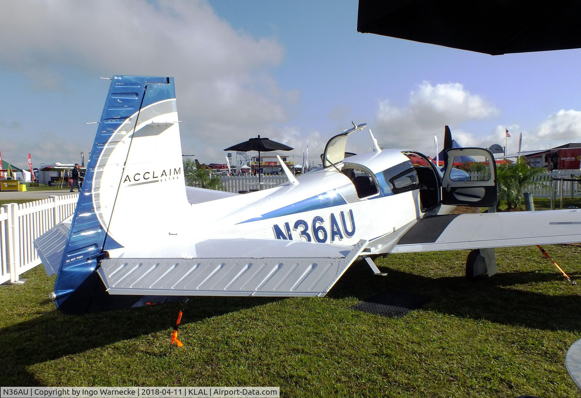 N36AU, 2018 Mooney M20V C/N 33-0004, Mooney M20V Acclaim Ultra at 2018 Sun 'n Fun, Lakeland FL