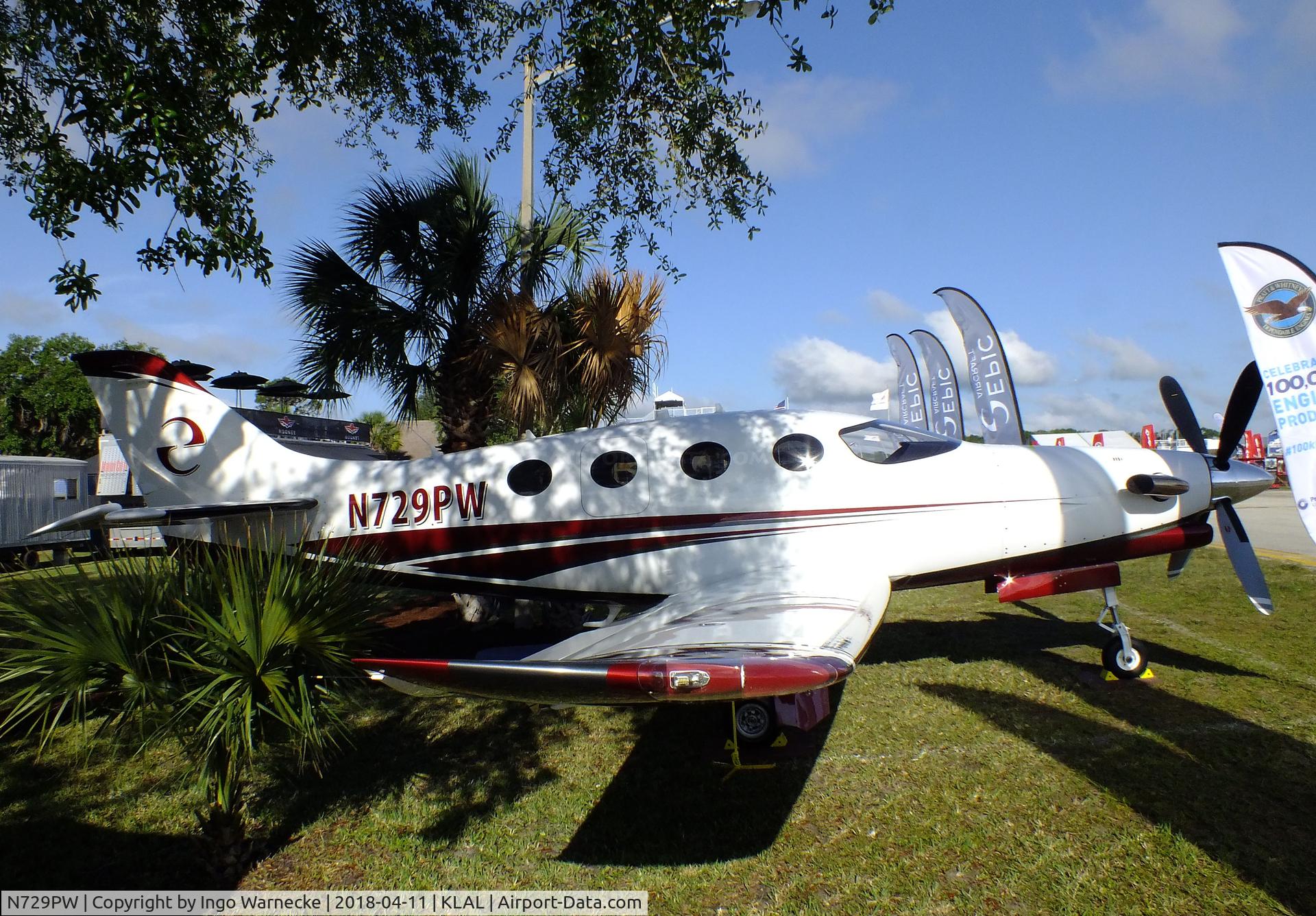 N729PW, 2015 Epic Aircraft Epic LT C/N 051, Epic LT at 2018 Sun 'n Fun, Lakeland FL