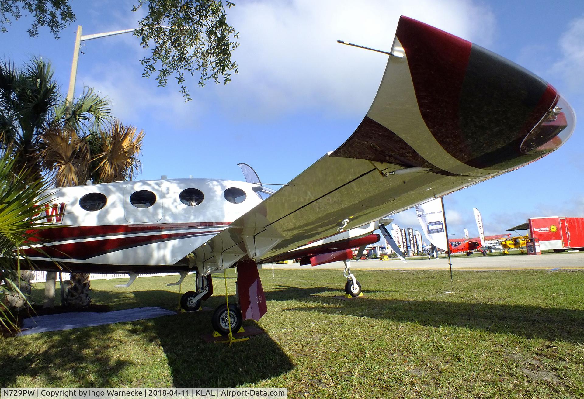N729PW, 2015 Epic Aircraft Epic LT C/N 051, Epic LT at 2018 Sun 'n Fun, Lakeland FL