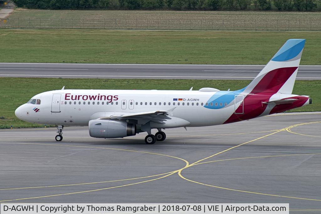 D-AGWH, 2007 Airbus A319-132 C/N 3352, Eurowings Airbus A319
