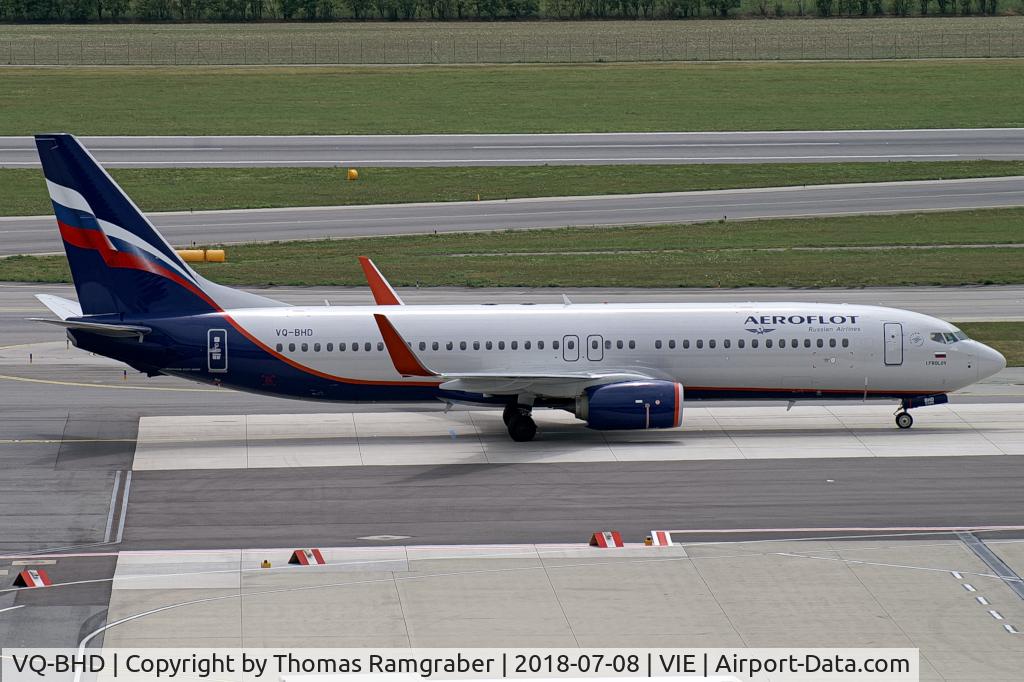 VQ-BHD, 2018 Boeing 737-8L9 C/N 41221, Aeroflot - Russian International Airlines Boeing 737-800