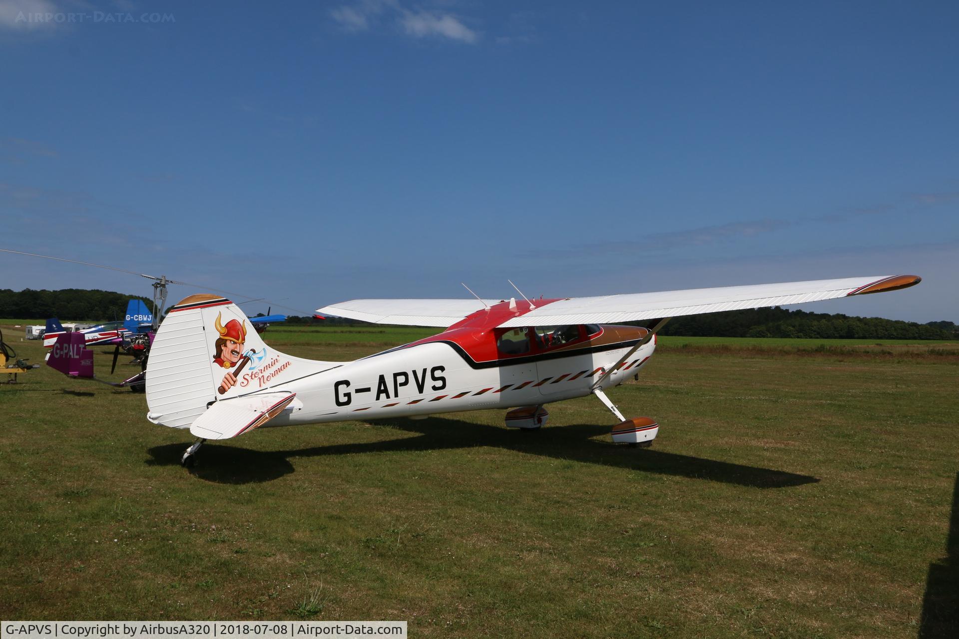G-APVS, 1957 Cessna 170B C/N 26156, Northreps visitor