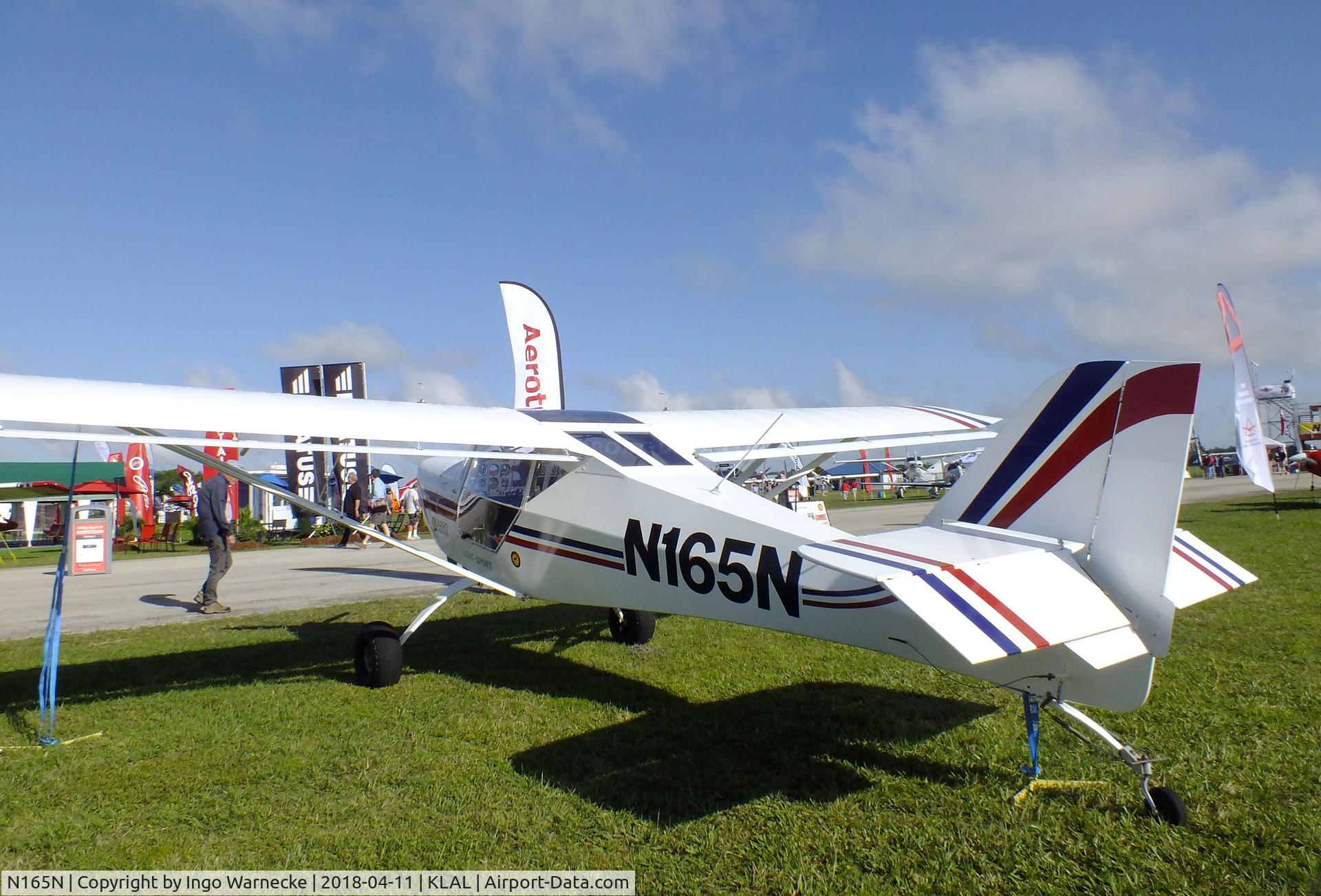 N165N, 2008 Aeropro Eurofox LSA C/N 24607, Aeropro Eurofox LSA at 2018 Sun 'n Fun, Lakeland FL