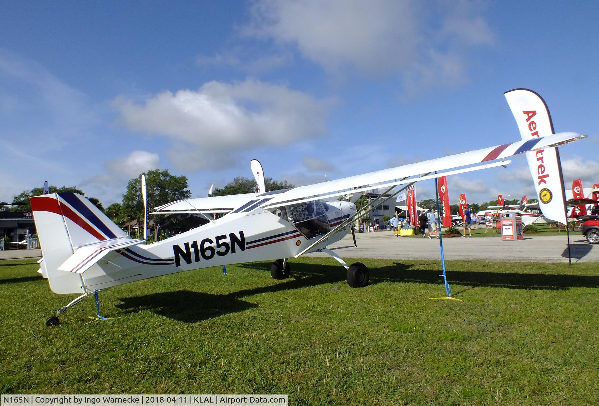 N165N, 2008 Aeropro Eurofox LSA C/N 24607, Aeropro Eurofox LSA at 2018 Sun 'n Fun, Lakeland FL
