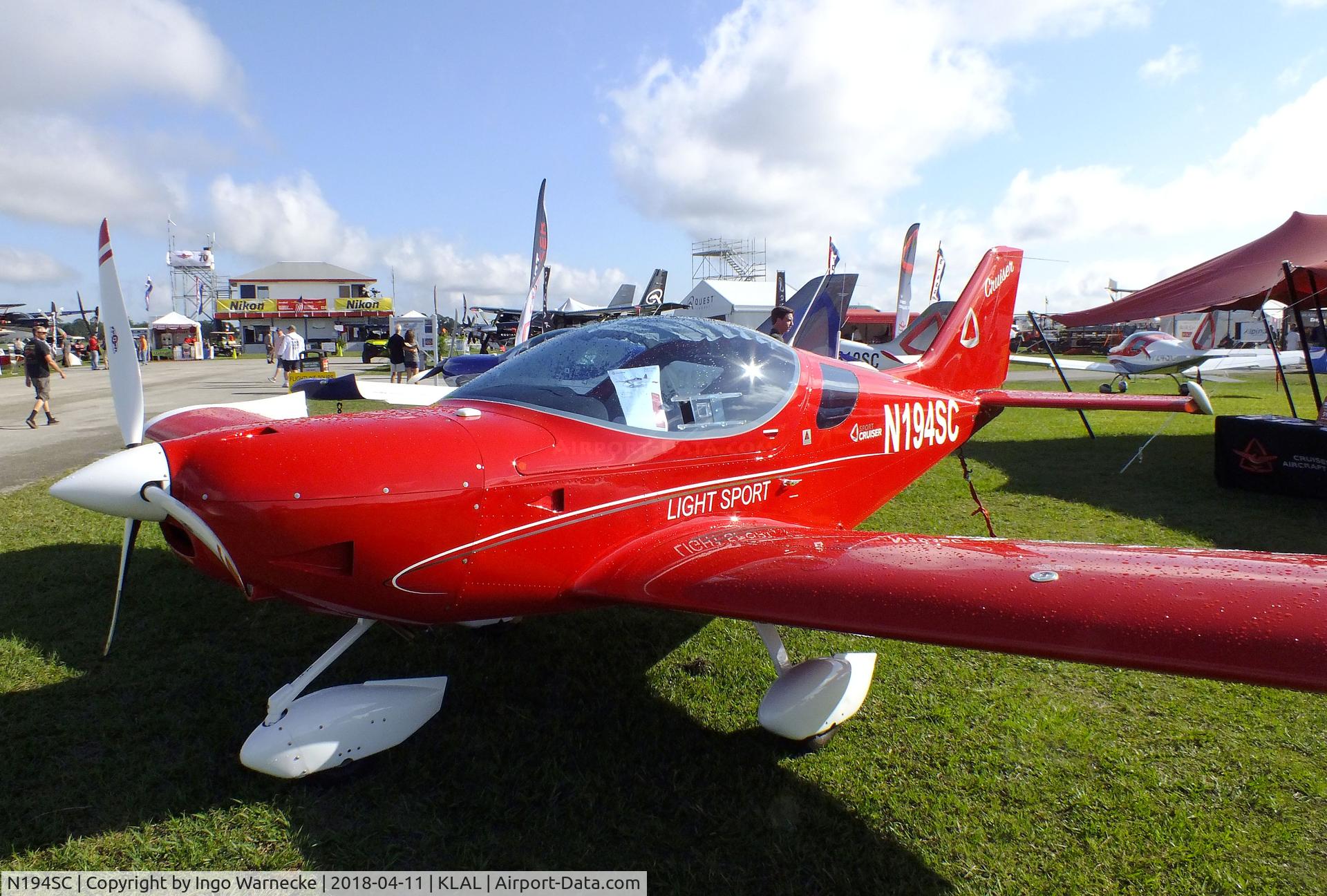 N194SC, 2017 Czech Sport Aircraft SportCruiser C/N C0598, Czech Sport Aircraft CZAW SportCruiser at 2018 Sun 'n Fun, Lakeland FL