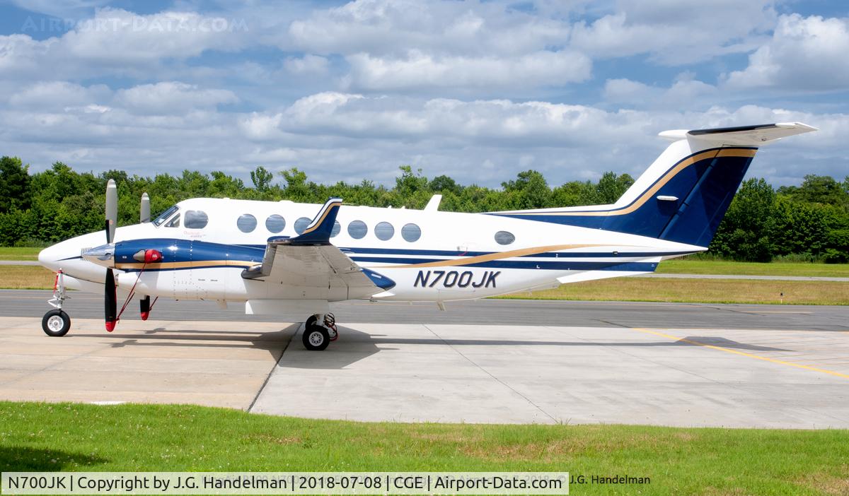 N700JK, 2012 Beech 300 C/N FL-809, At Cambridge MD.