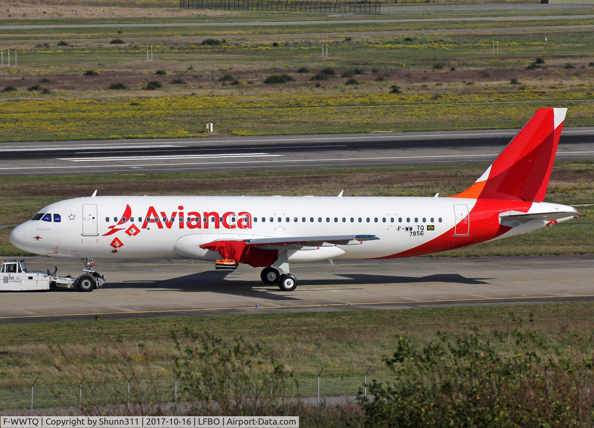 F-WWTQ, 2017 Airbus A320-251N C/N 7856, C/n 7856 - To be PR-OBM