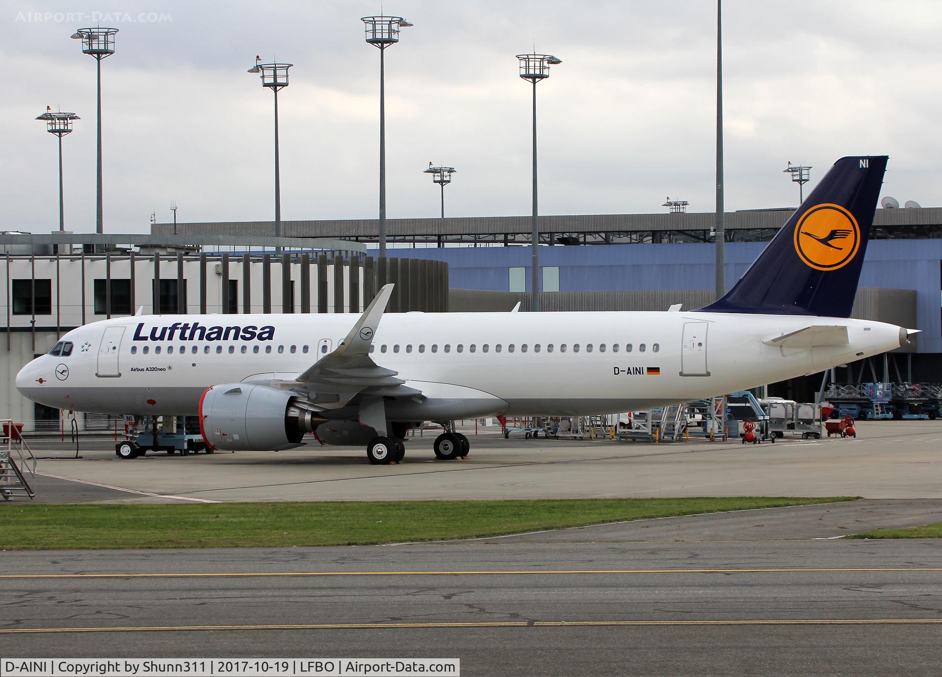 D-AINI, 2017 Airbus A320-271NEO C/N 7710, Ready for delivery