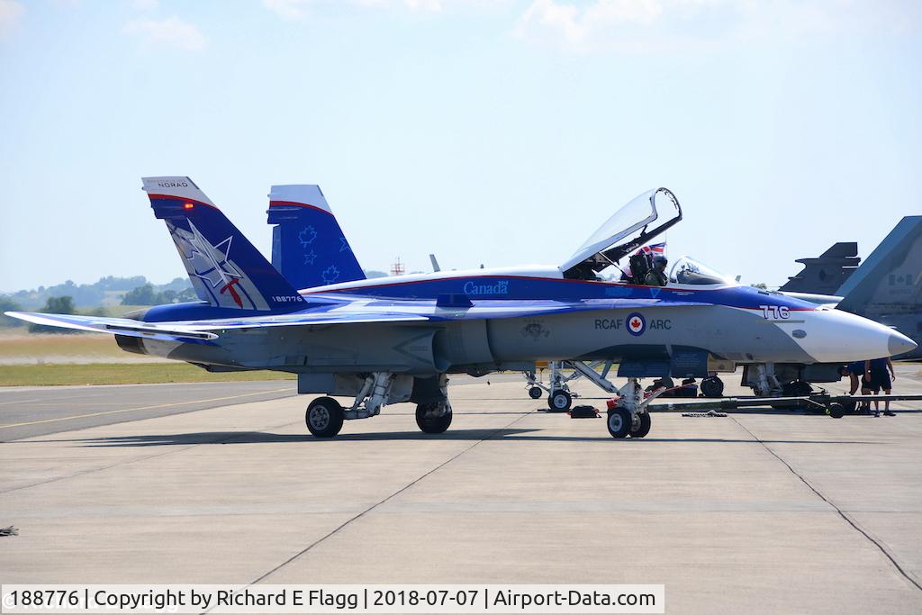 188776, 1987 McDonnell Douglas CF-188A Hornet C/N 0525/A435, Yeovilton Airshow - 2018