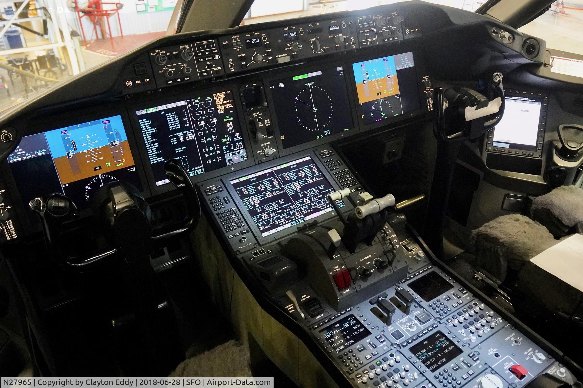 N27965, 2016 Boeing 787-9 Dreamliner C/N 37815, SFO 2018.
