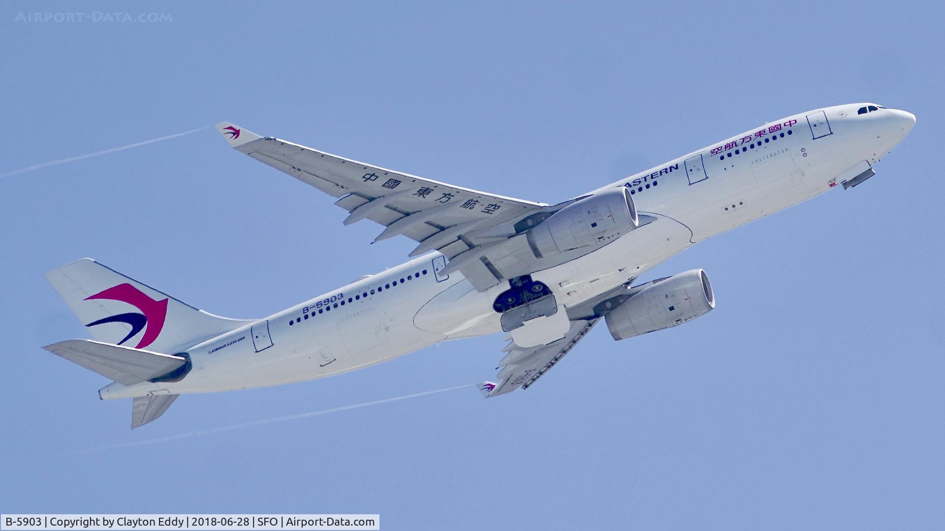 B-5903, 2012 Airbus A330-243 C/N 1331, SFO 2018.