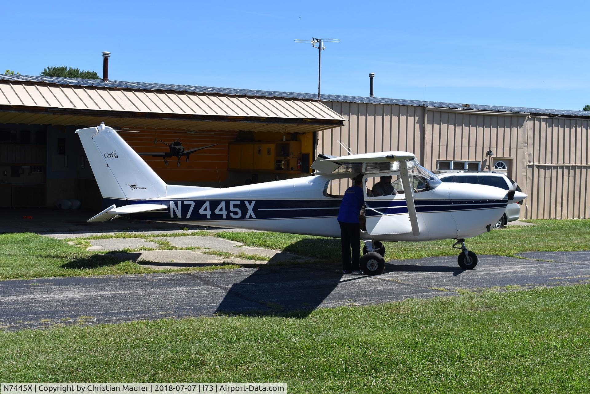 N7445X, 1960 Cessna 172B C/N 17247945, Cessna 172B