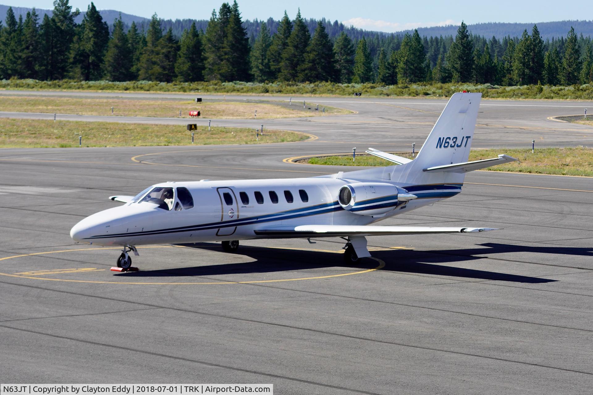N63JT, 1988 Cessna S550 Citation IIS C/N S550-0156, Truckee Airport California 2018.