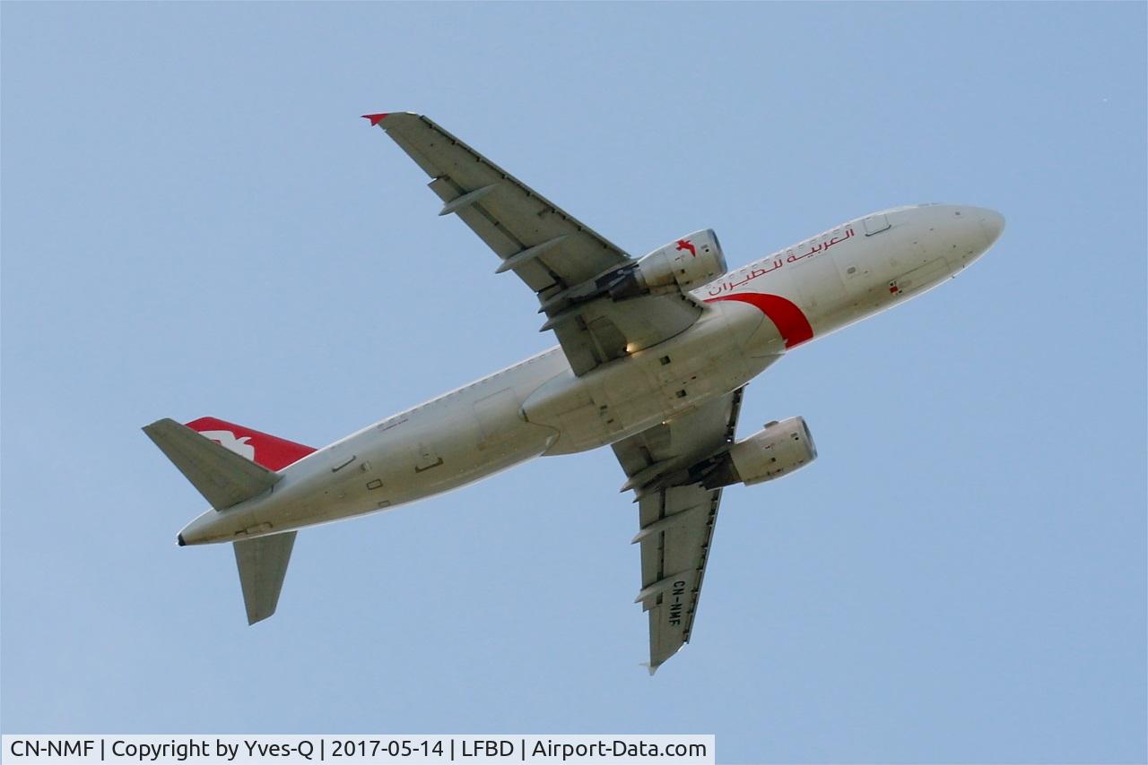 CN-NMF, 2010 Airbus A320-214 C/N 4539, Airbus A320-214, Take off rwy 05, Bordeaux-Mérignac airport (LFBD-BOD)