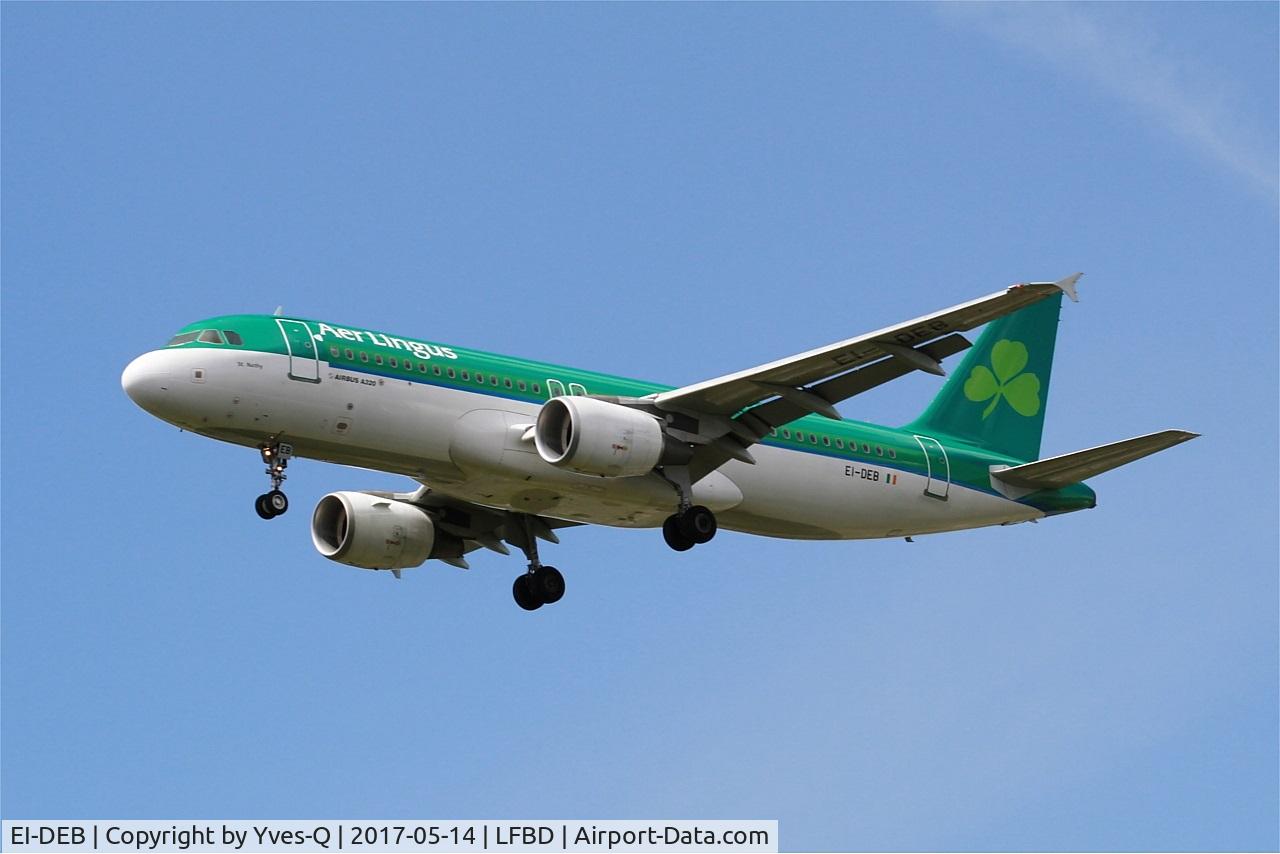 EI-DEB, 2004 Airbus A320-214 C/N 2206, Airbus A320-214, Short approach rwy 23, Bordeaux-Mérignac airport (LFBD-BOD)