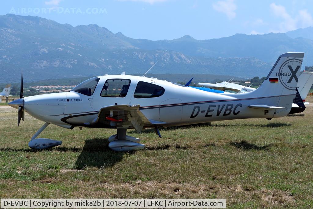 D-EVBC, Cirrus SR-22 X Turbo C/N 3593, Parked