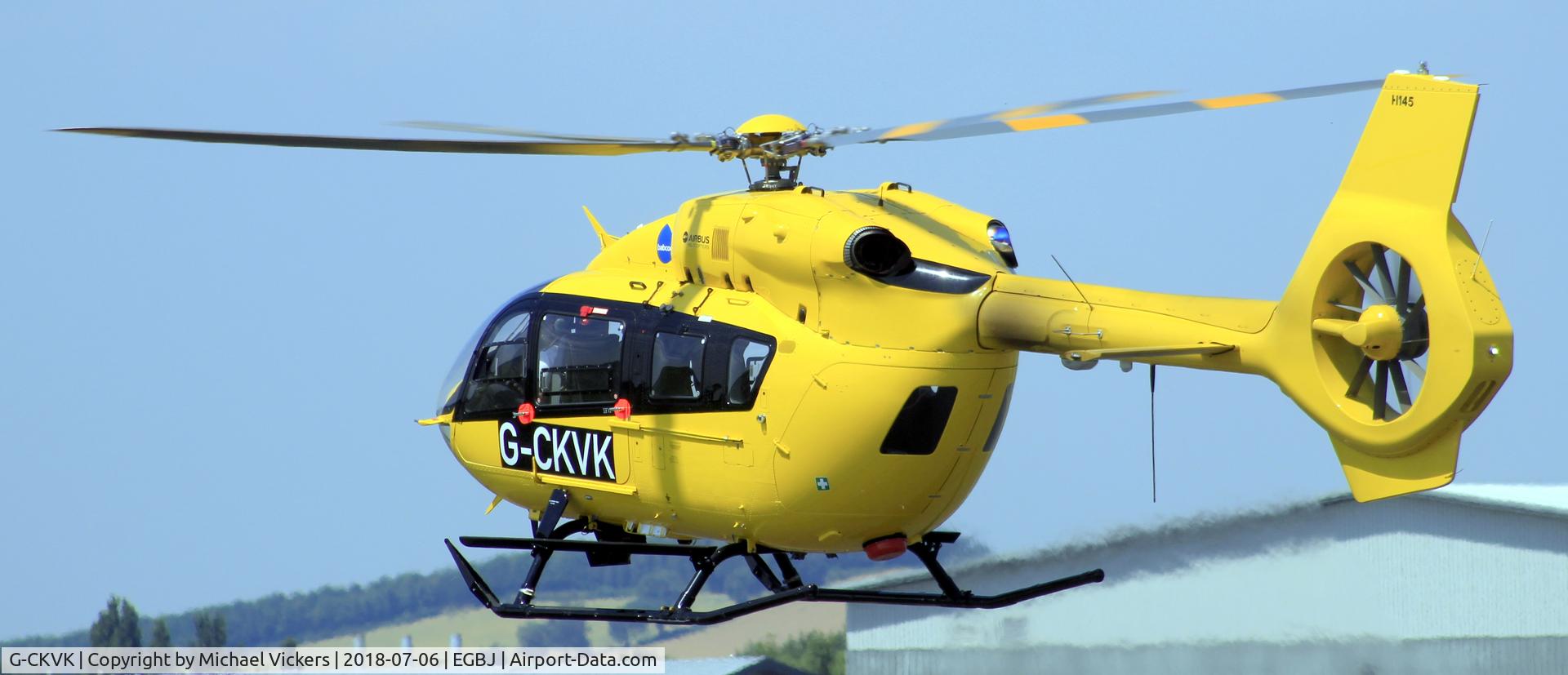 G-CKVK, 2018 Airbus Helicopters H-145 (BK-117D-2) C/N 20181, Lovely Helicopter