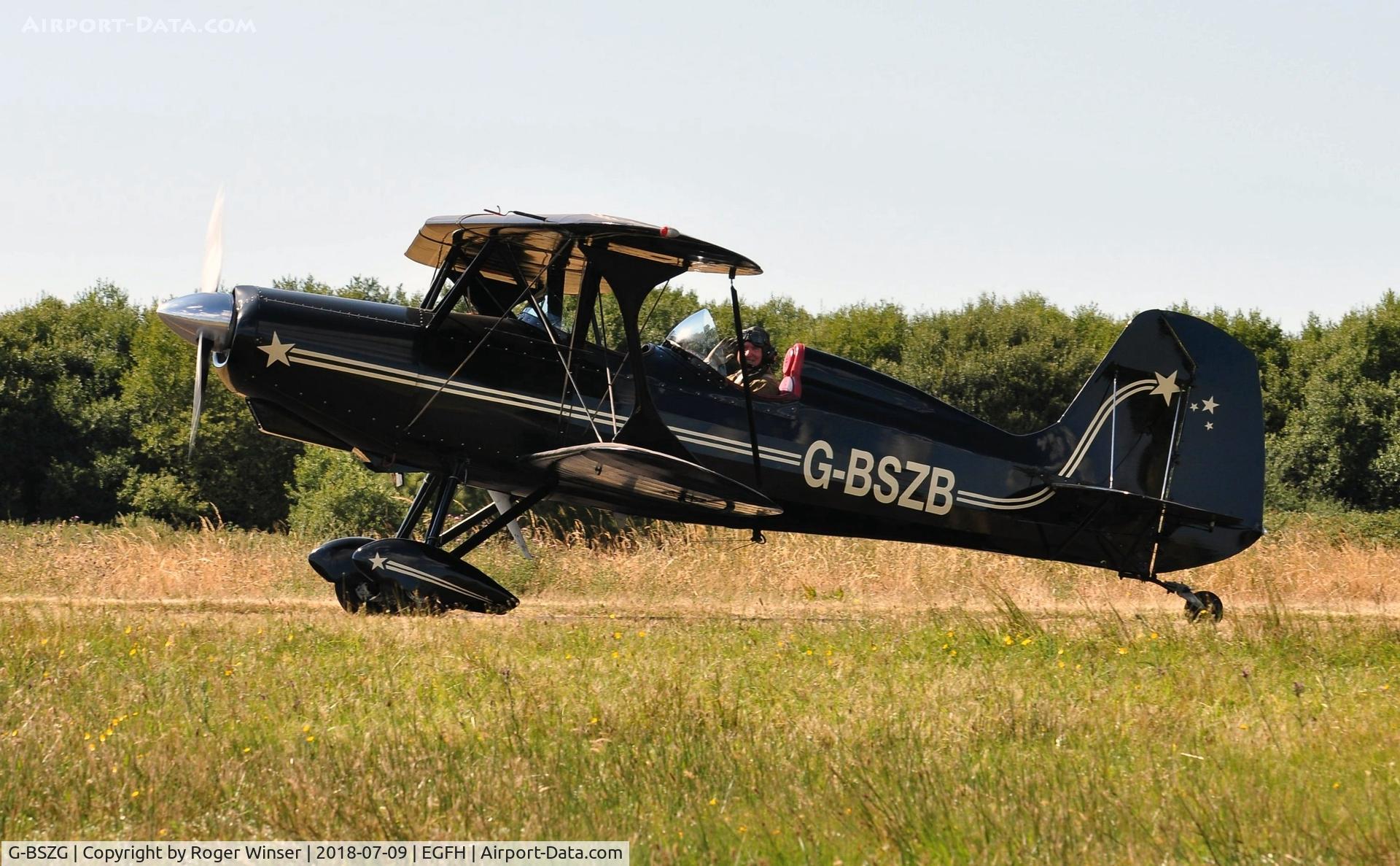 G-BSZG, 1956 Stolp SA-100 Starduster C/N 101, Resident Starduster Too.