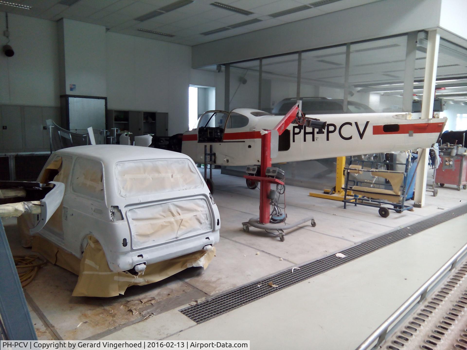 PH-PCV, Fuji FA-200-180AO Aero Subaru C/N 271, Nieuwe deklaag bij Dickhof Elburg. (New paintwork by Dickhof Elburg)