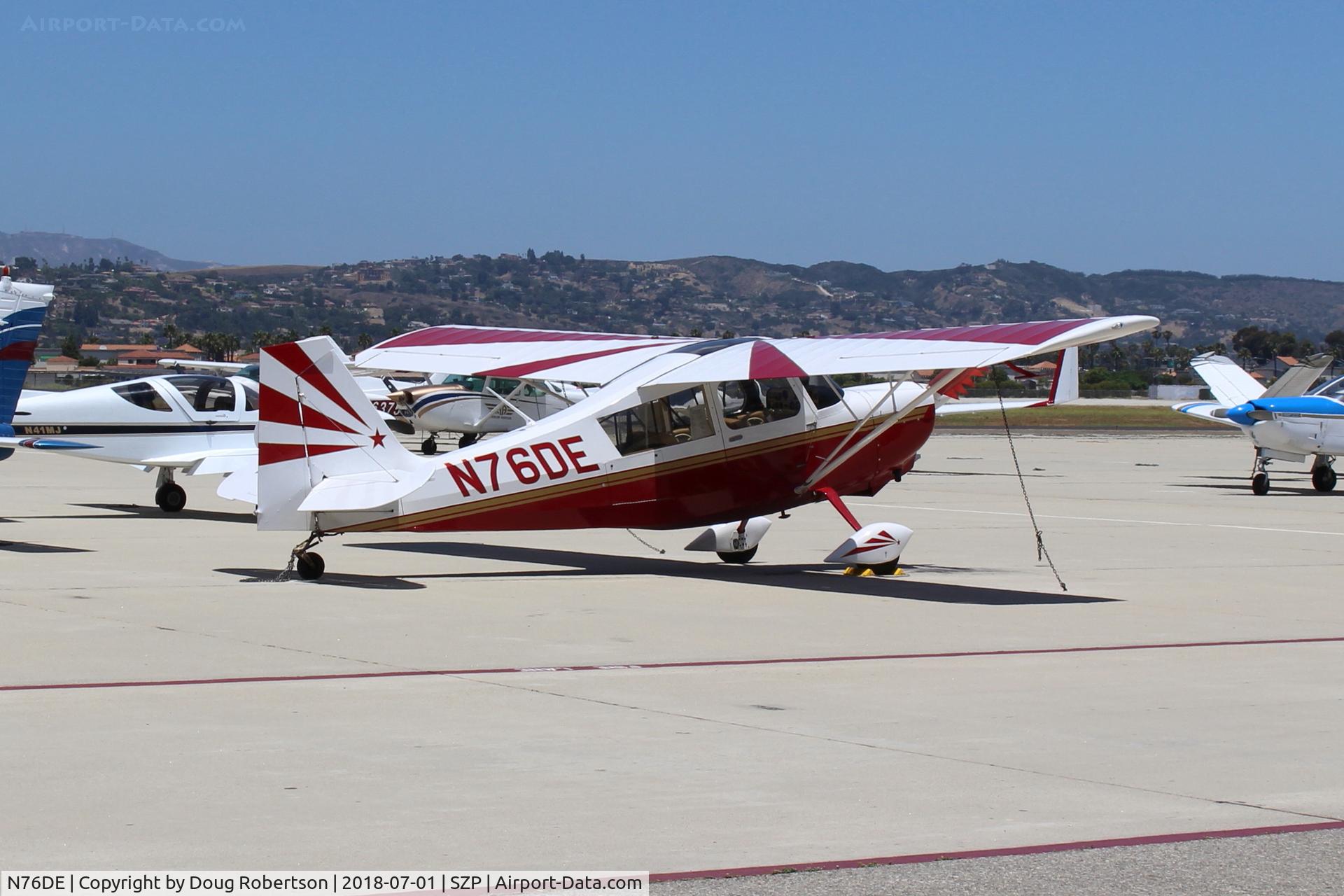 N76DE, 2007 American Champion 7GCAA Adventure Citabria C/N 513-2007, 2007 American Champion 7GCAA ADVENTURE, Lycoming O-360 B2B 160 Hp