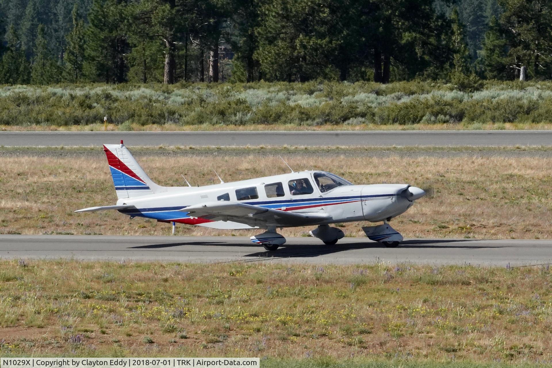 N1029X, 1975 Piper PA-32-300 Cherokee Six C/N 32-7540181, Truckee Airport California 2018.