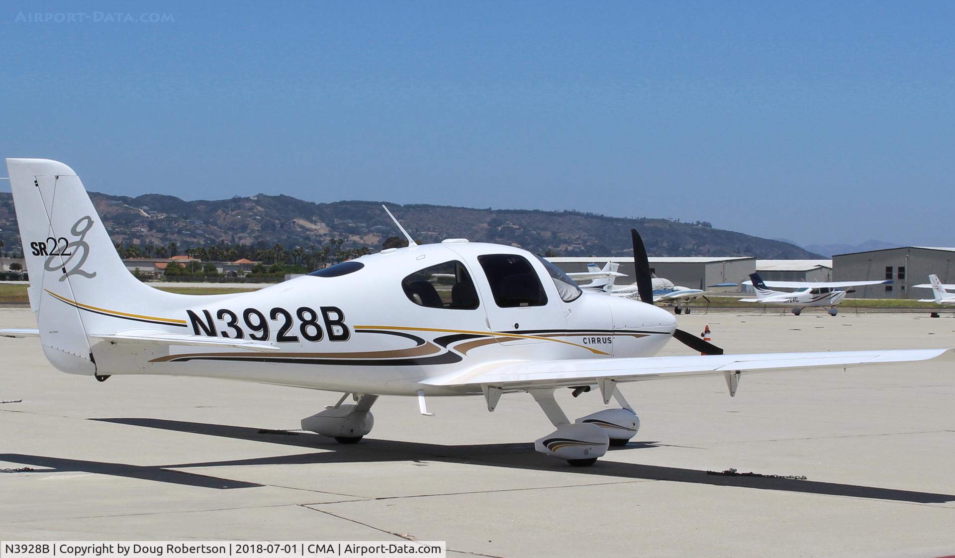 N3928B, 2004 Cirrus SR22 C/N 0917, 2004 CIRRUS SR2 G2, Continental IO-550N 310 Hp