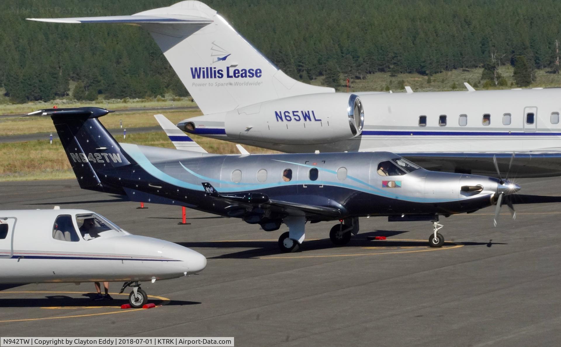 N942TW, 2005 Pilatus PC-12/45 C/N 636, Truckee Airport California 2018.