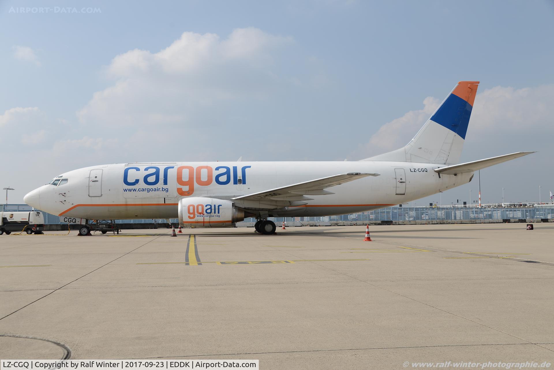 LZ-CGQ, 1993 Boeing 737-3Y5 C/N 25614/2467, Boeing 737-3Y5SF - CGF Cargo Air - 25614 - LZ-CGQ - 23.09.2017 - CGN