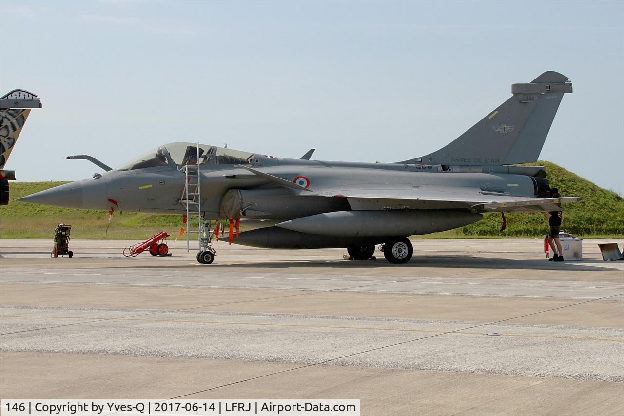 146, Dassault Rafale C C/N 146, Dassault Rafale C, Flight line, Landivisiau Naval Air Base (LFRJ) Tiger Meet 2017