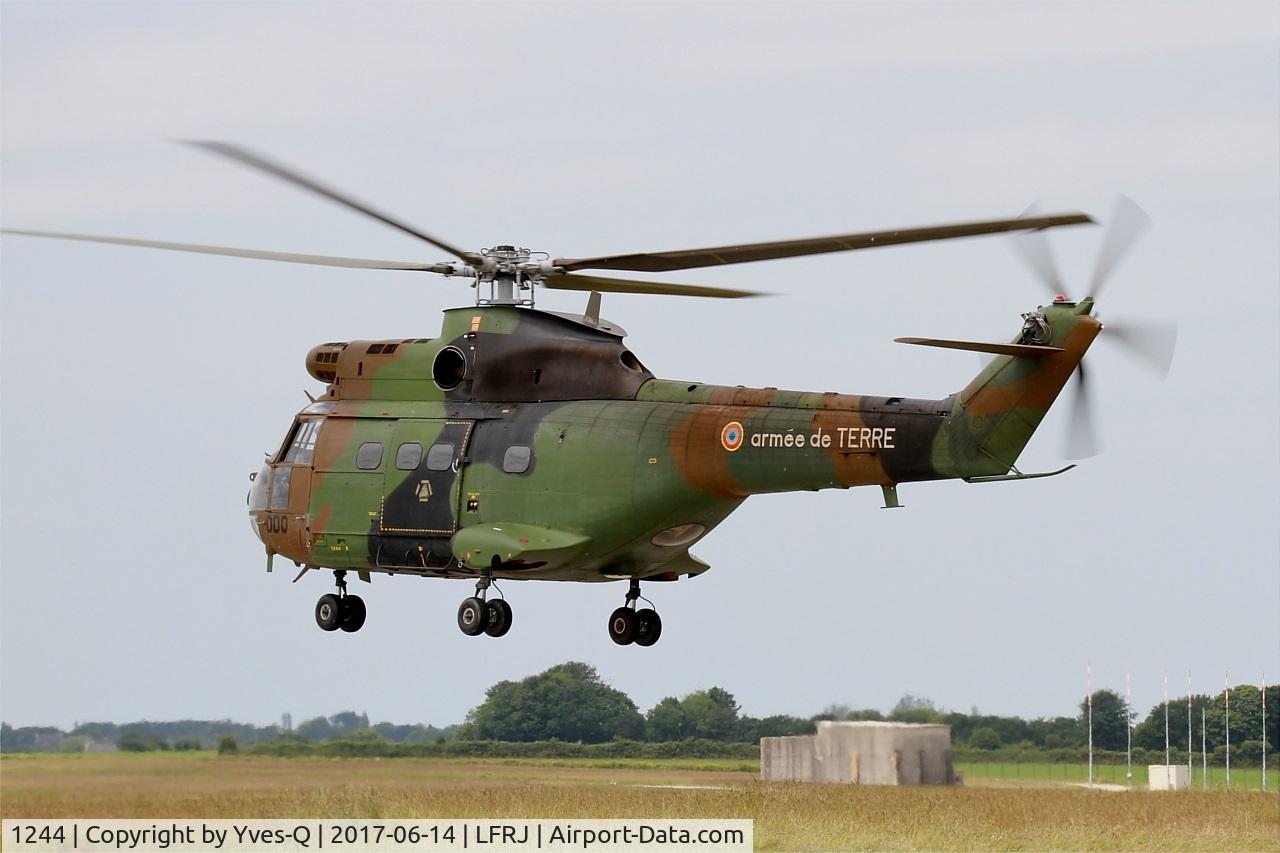 1244, Aérospatiale SA-330B Puma C/N 1244, Aérospatiale SA-330B Puma, Take off, Landivisiau Naval Air Base (LFRJ) Tiger Meet 2017