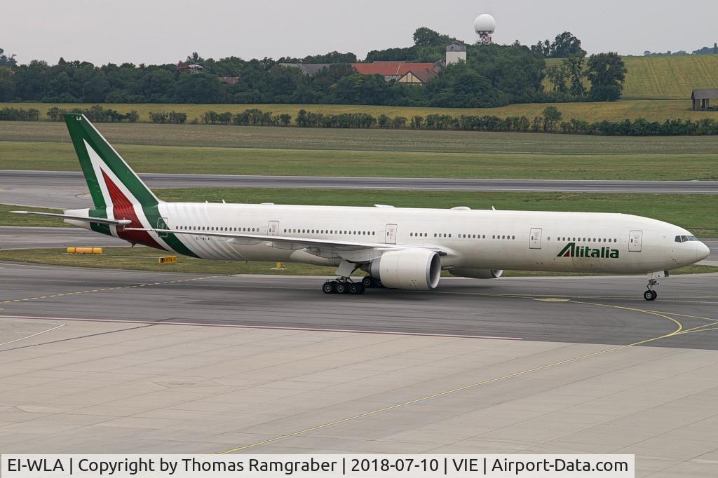 EI-WLA, 2009 Boeing 777-3Q8/ER C/N 35783, Alitalia Boeing 777-300
