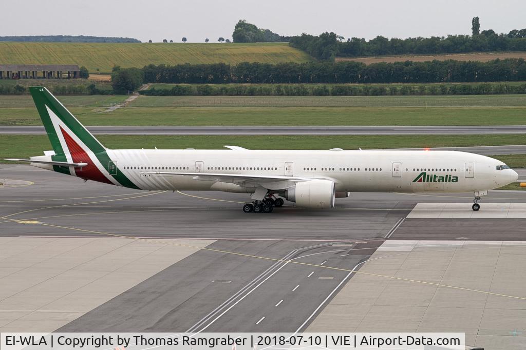 EI-WLA, 2009 Boeing 777-3Q8/ER C/N 35783, Alitalia Boeing 777-300