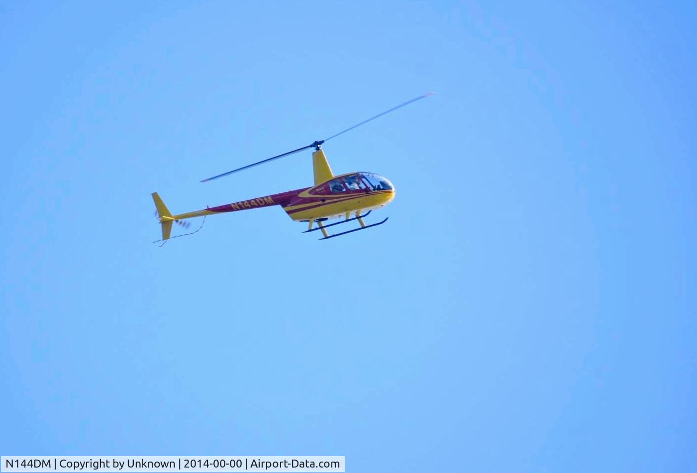 N144DM, 2003 Robinson R44 II C/N 10044, aiport-security cam.