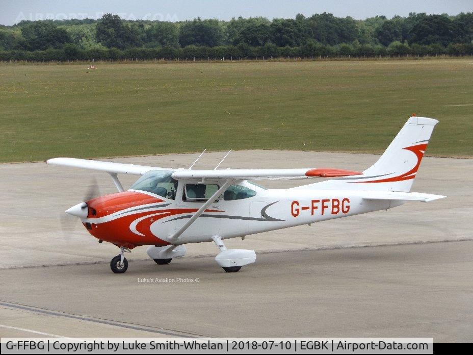 G-FFBG, 1977 Reims F182Q Skylane C/N F18200032, At Sywell Aerodrome.