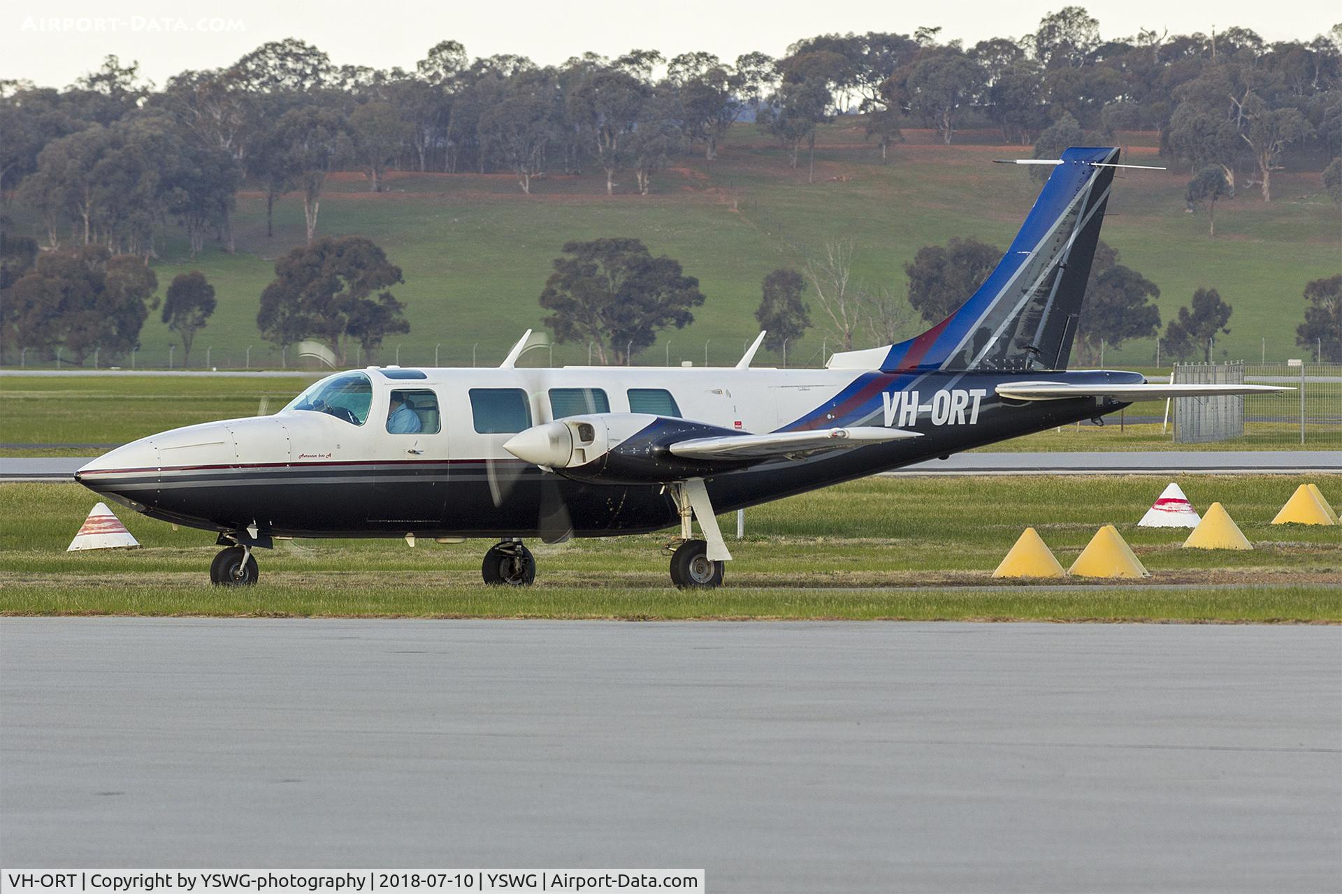 VH-ORT, 1979 Piper PA-60-600A Aerostar C/N 60-0598-7961192, Kenmore Aviation Services (VH-ORT) Piper PA-60-600 Aerostar at Wagga Wagga Airport