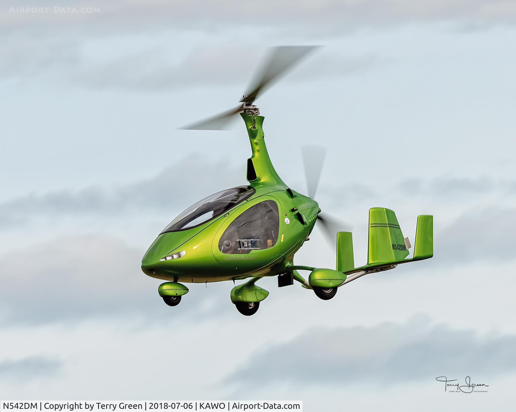 N542DM, 2017 AutoGyro Cavalon C/N V00266, 2018 Arlington Fly In