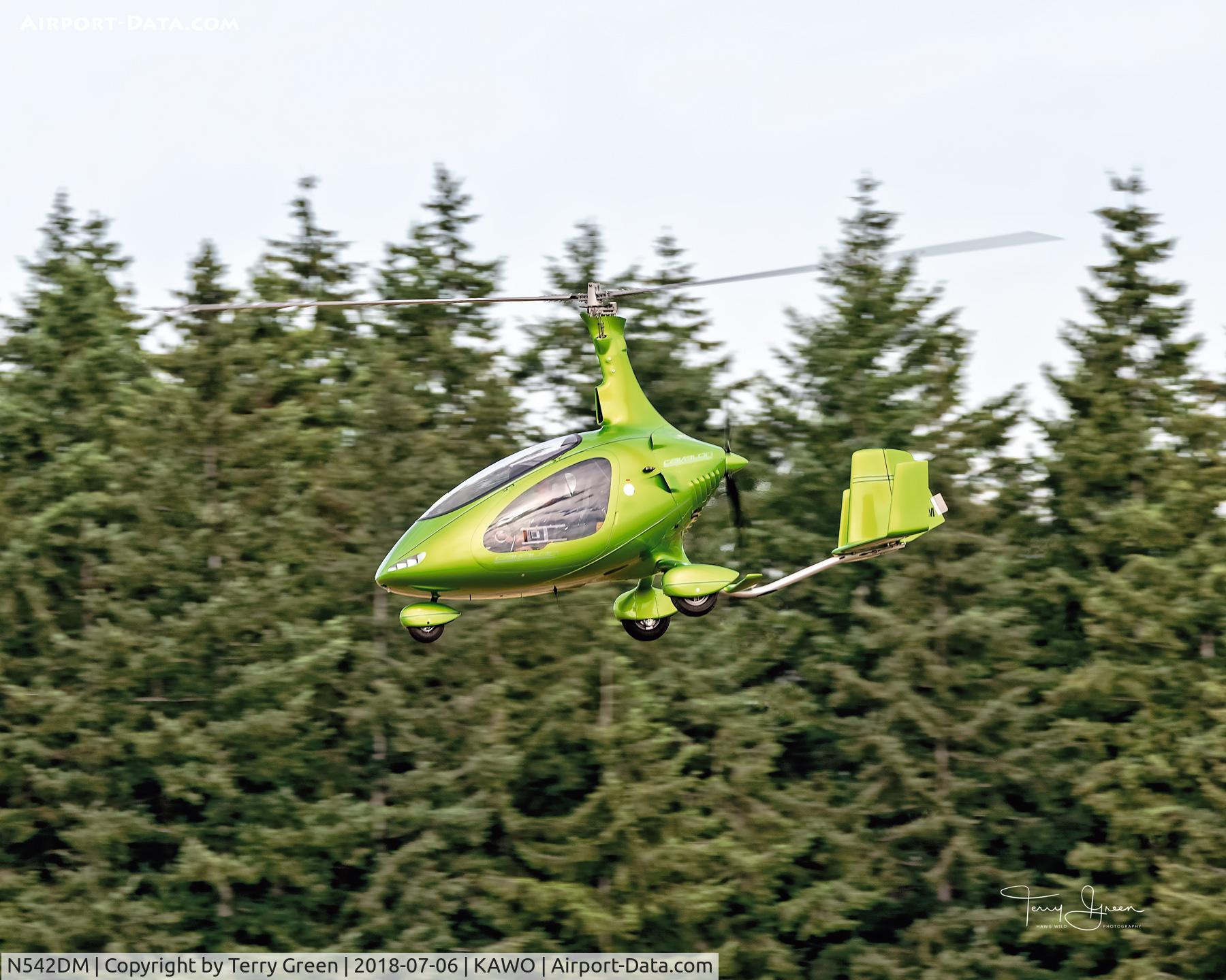 N542DM, 2017 AutoGyro Cavalon C/N V00266, 2018 Arlington Fly In